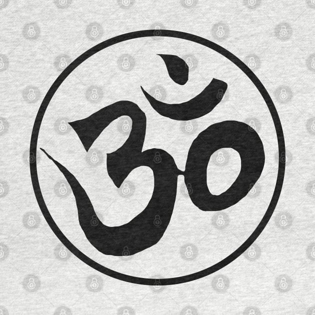 Sacred Spiritual Awakening Om Symbol by PlanetMonkey